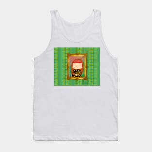 Yayoi Kusama X Mona Lisa Tank Top